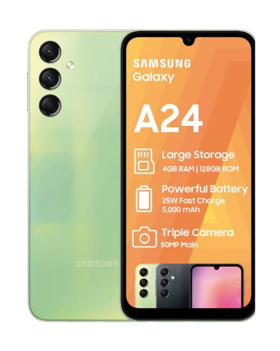 Galaxy A24 128Gb Dual Sim Green Cellphone