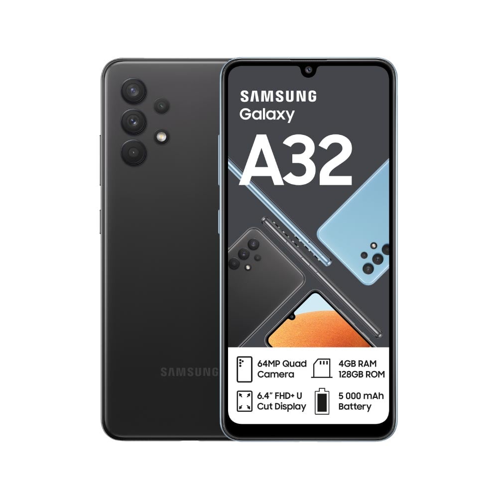 Galaxy A32 Dual Sim Cellphone - Black