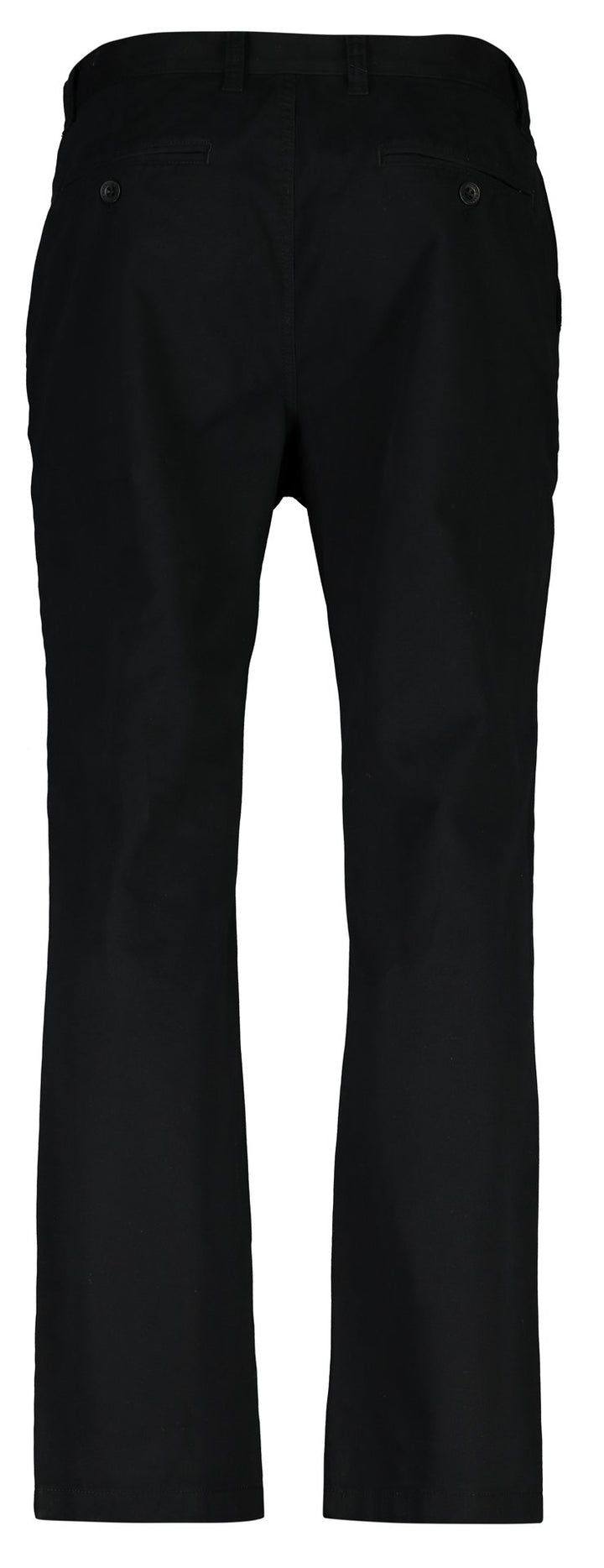 Black Straight Leg Chino Pants