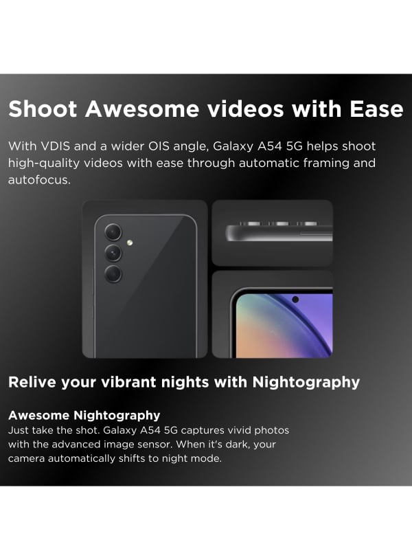Galaxy A54 5G Dual Sim Green Cellphone