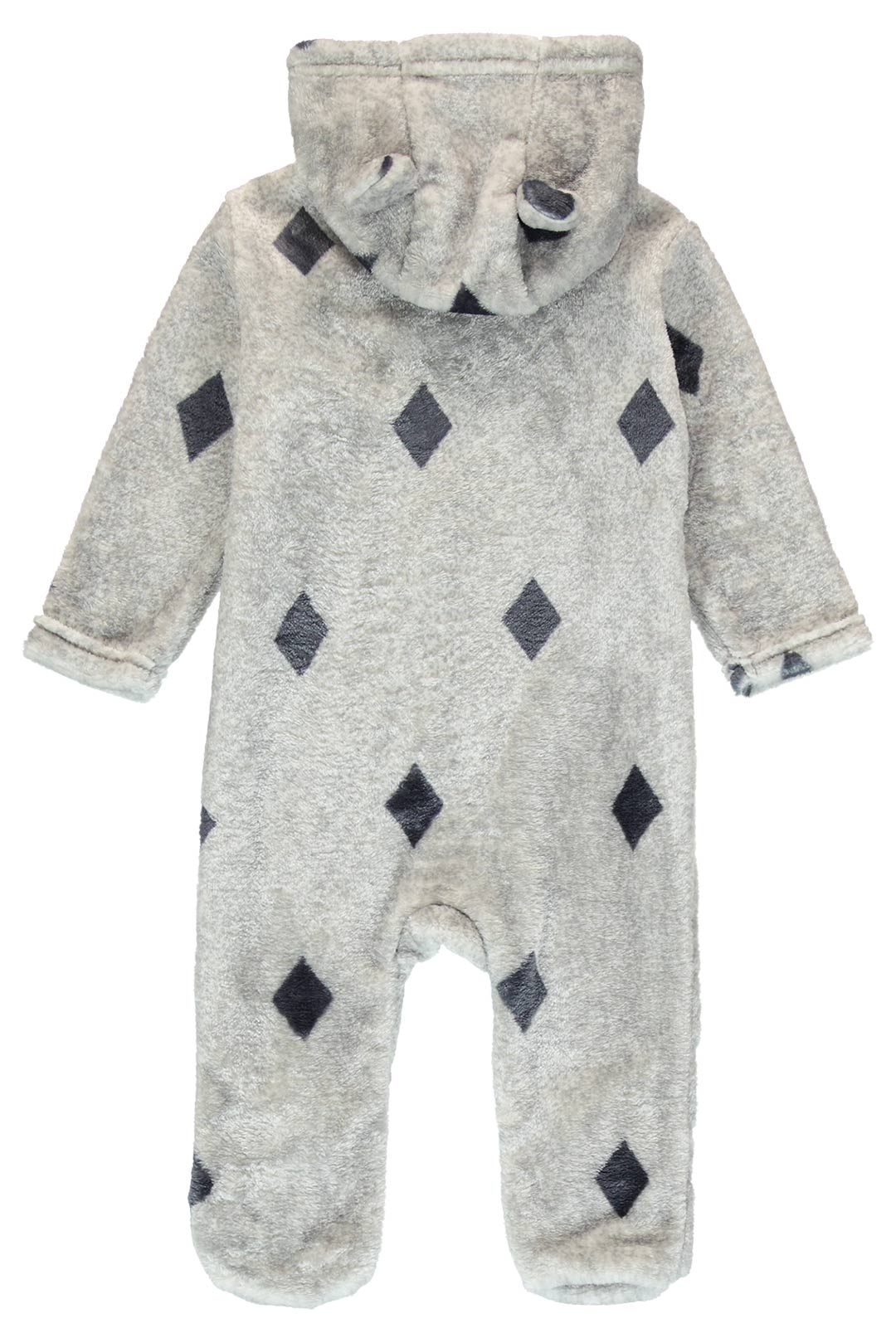 Diamond Print Fleece Baby grow