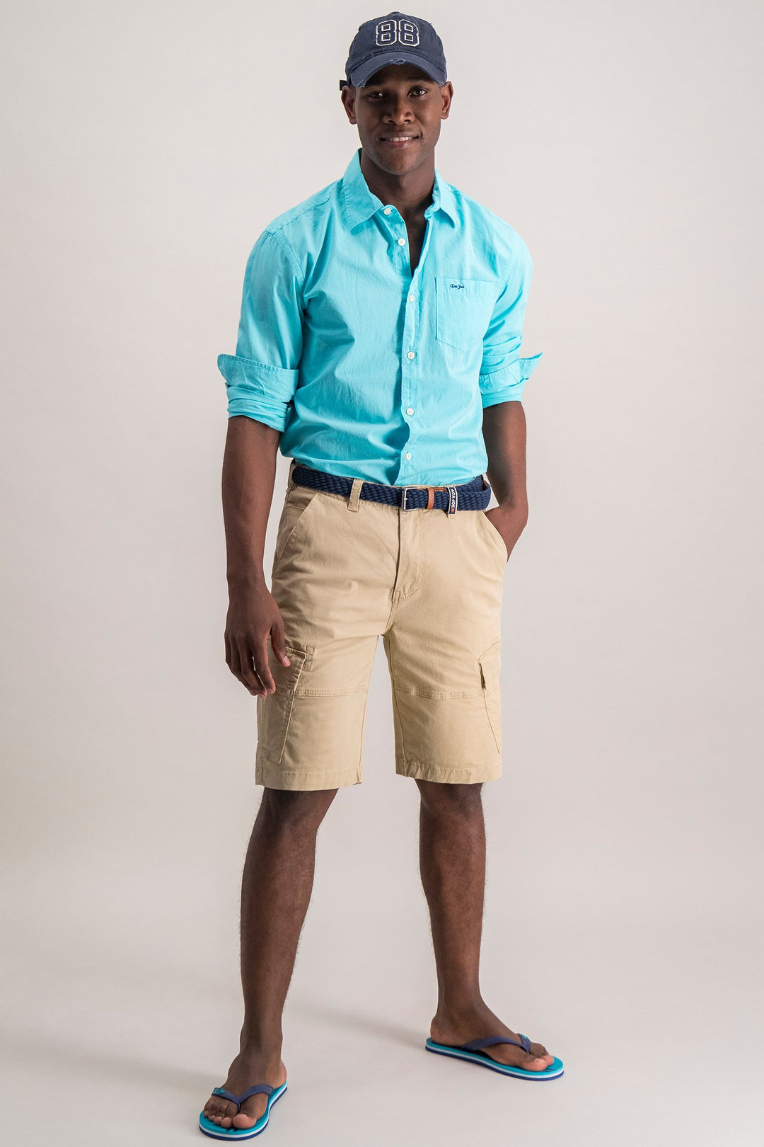Men's Cargo Short - Stone