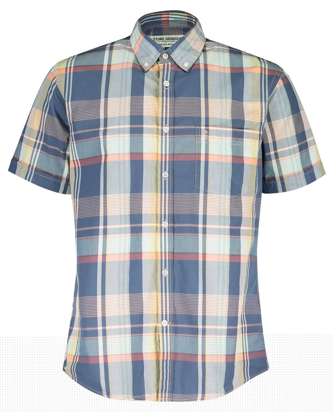 Pastel Short Sleeve Check Shirt