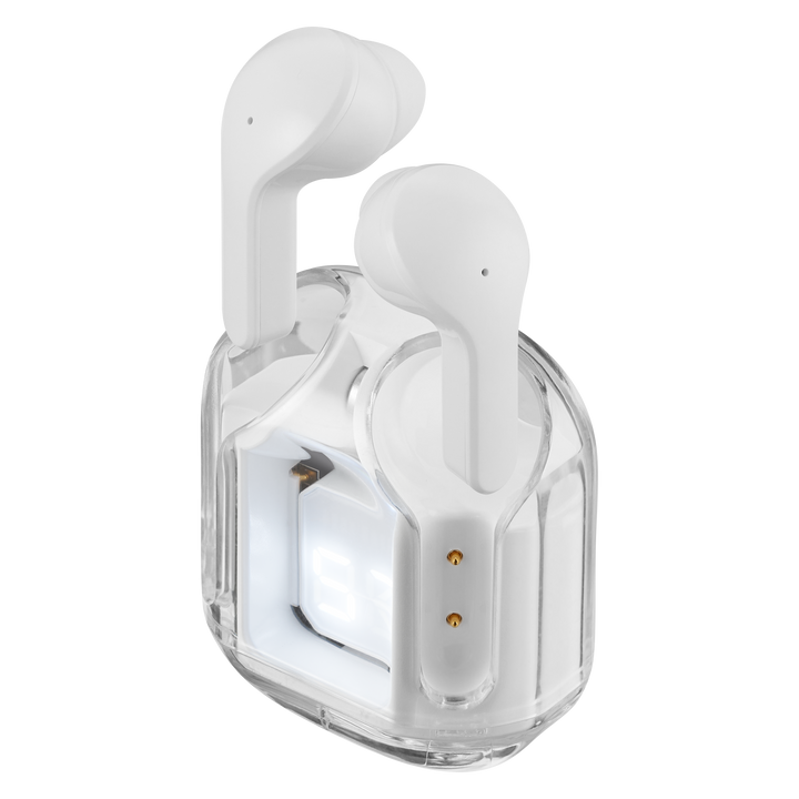 Volkano Crystalline Series  Earphones - White