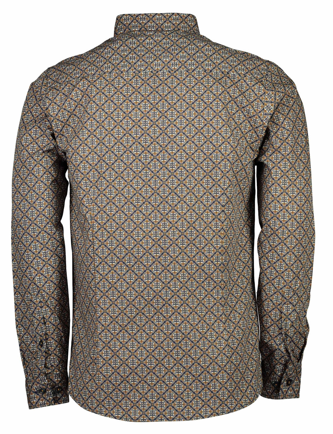 Long Sleeve Bold Print Shirt