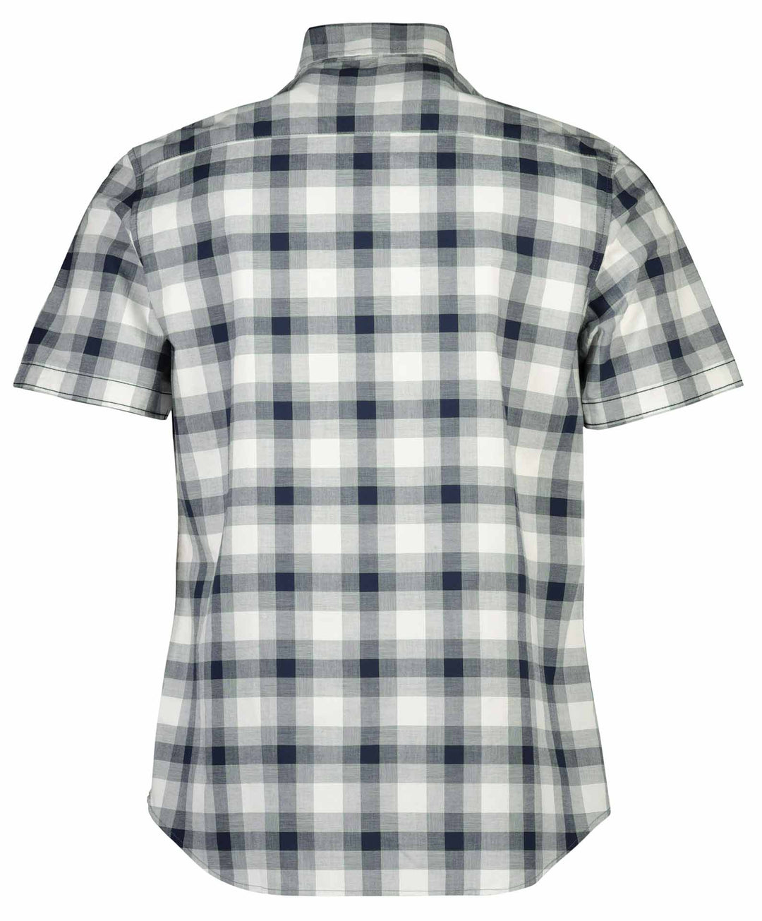 Short Sleeve Slub Check Shirt