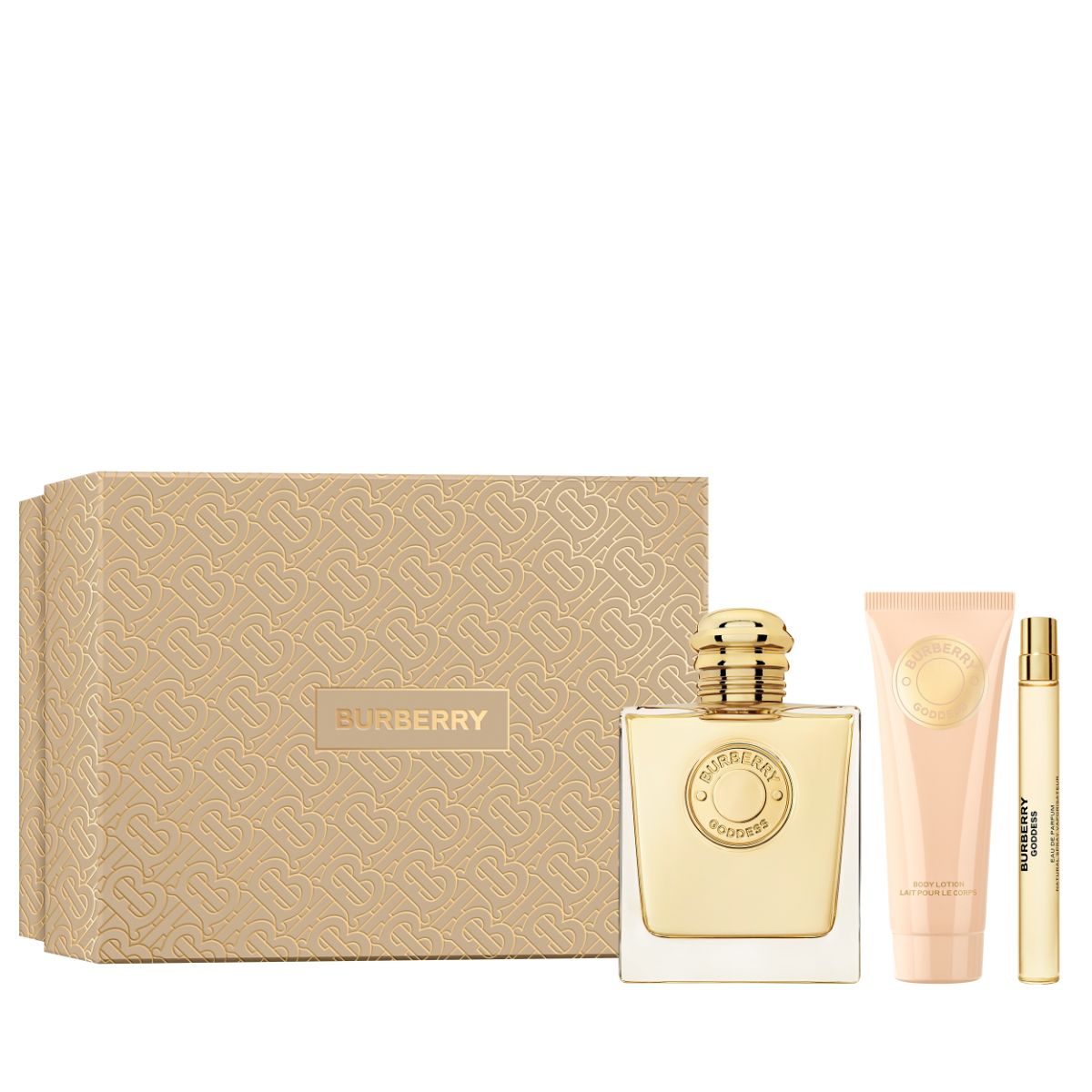 Ladies Burberry Women's 3-Pc. Burberry Goddess Eau de Parfum Gift