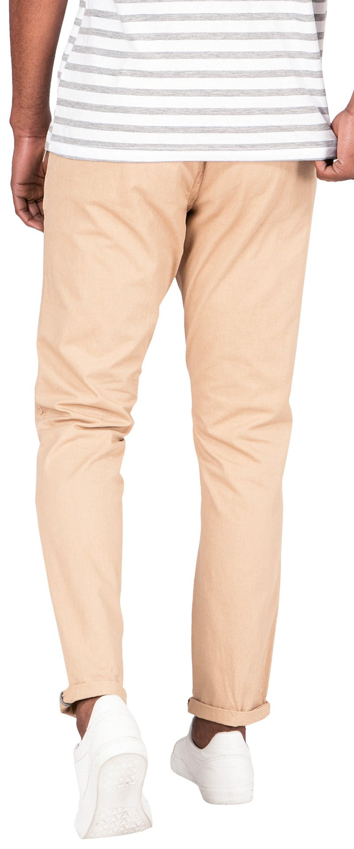 Beige Fashion Chino Pants