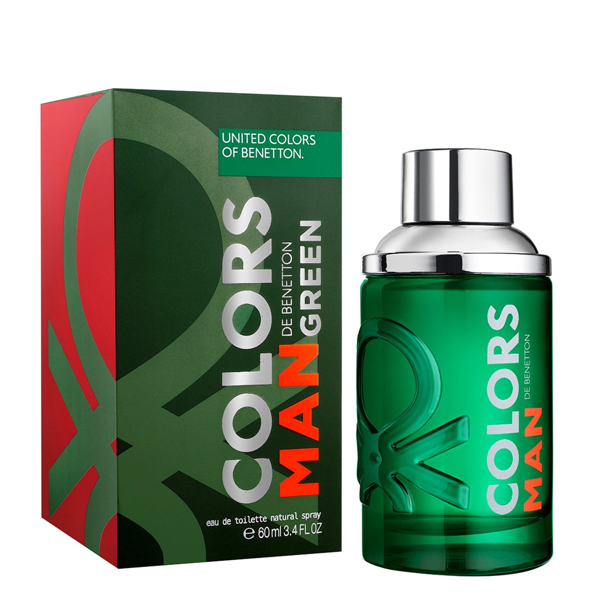 Mens Colors Man Green Eau de Toilette – Edgars