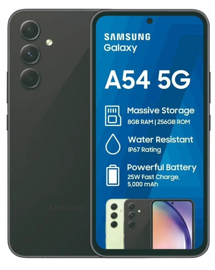 Galaxy A54 5G Dual Sim Black Cellphone