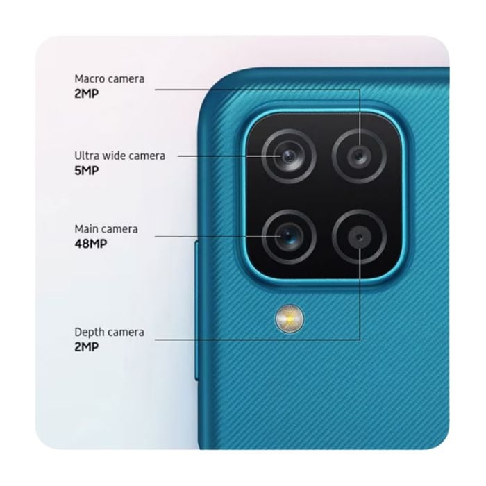 Galaxy A12 Dual Sim Cellphone- Blue