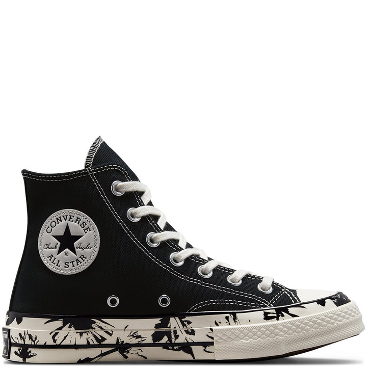 Ladies Chuck Taylor 70 Hi-Top Sneaker - Black