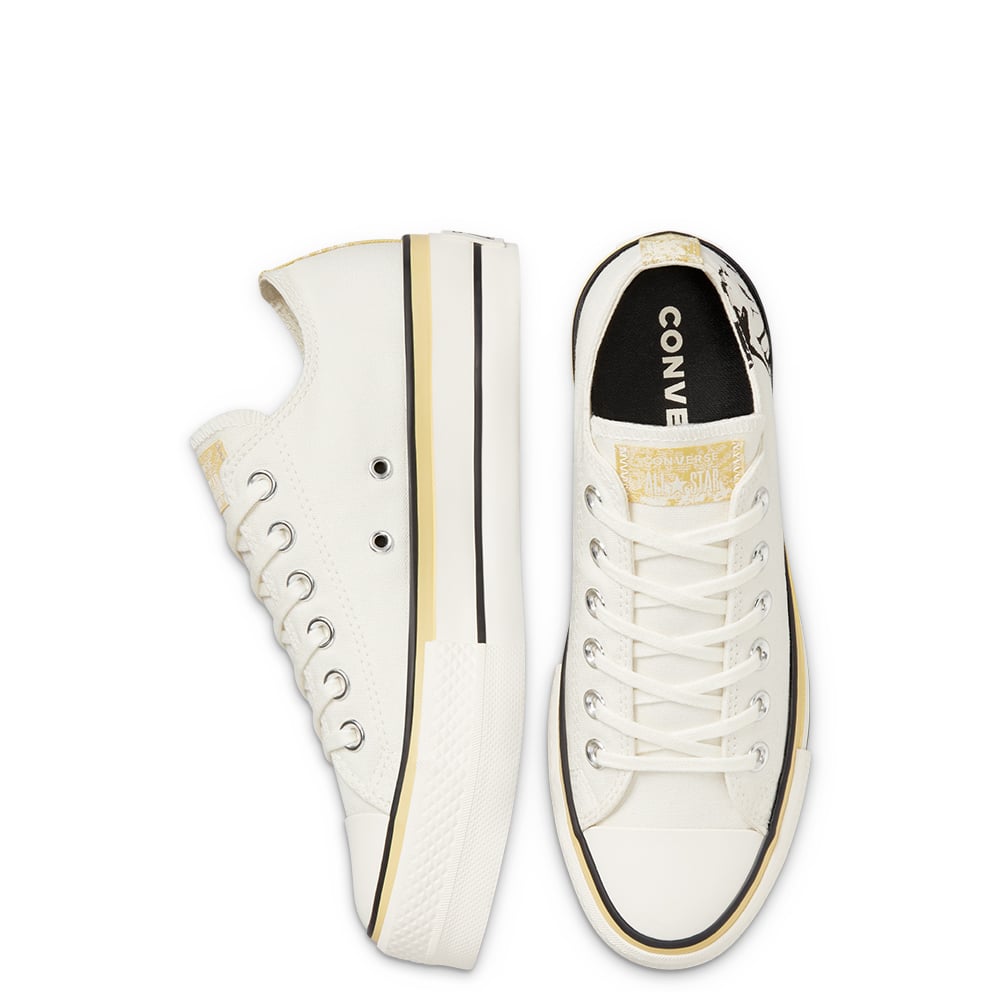 Ladies Chuck Taylor All Star Lift Sneaker - Cream