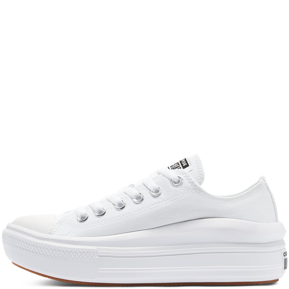 Ladies Chuck Taylor All Star Move Sneaker - White