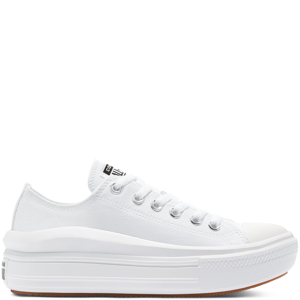 Ladies Chuck Taylor All Star Move Sneaker - White