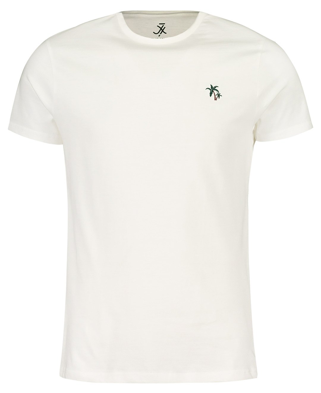 Palm Tree Embroidery T-Shirt