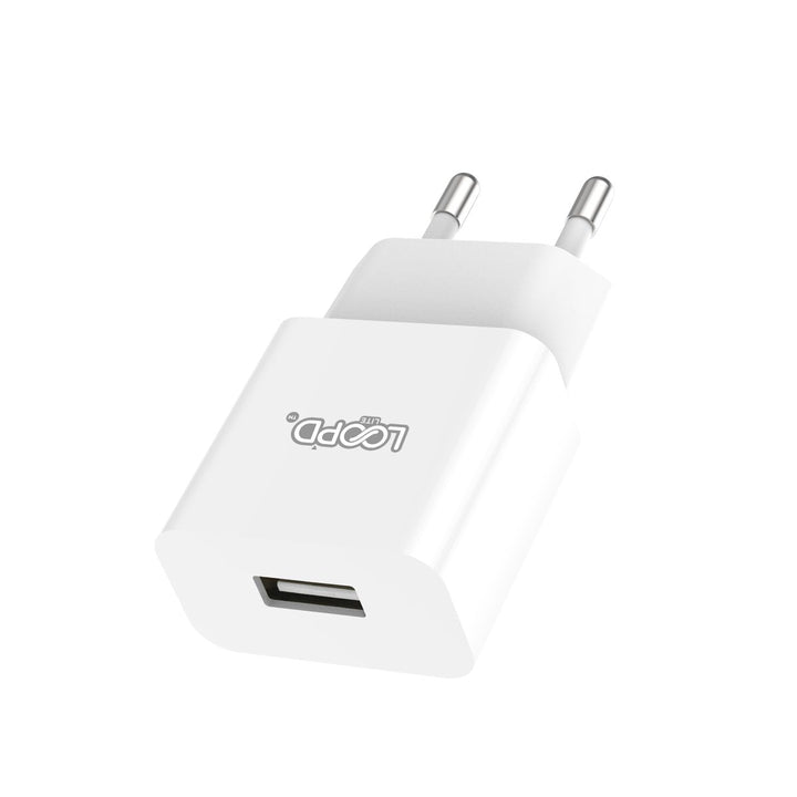 Lite 1 Port Usb White Wall Charger