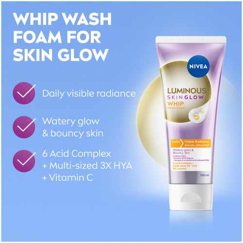 Nivea Face Luminous630 Whip Foam 100Ml