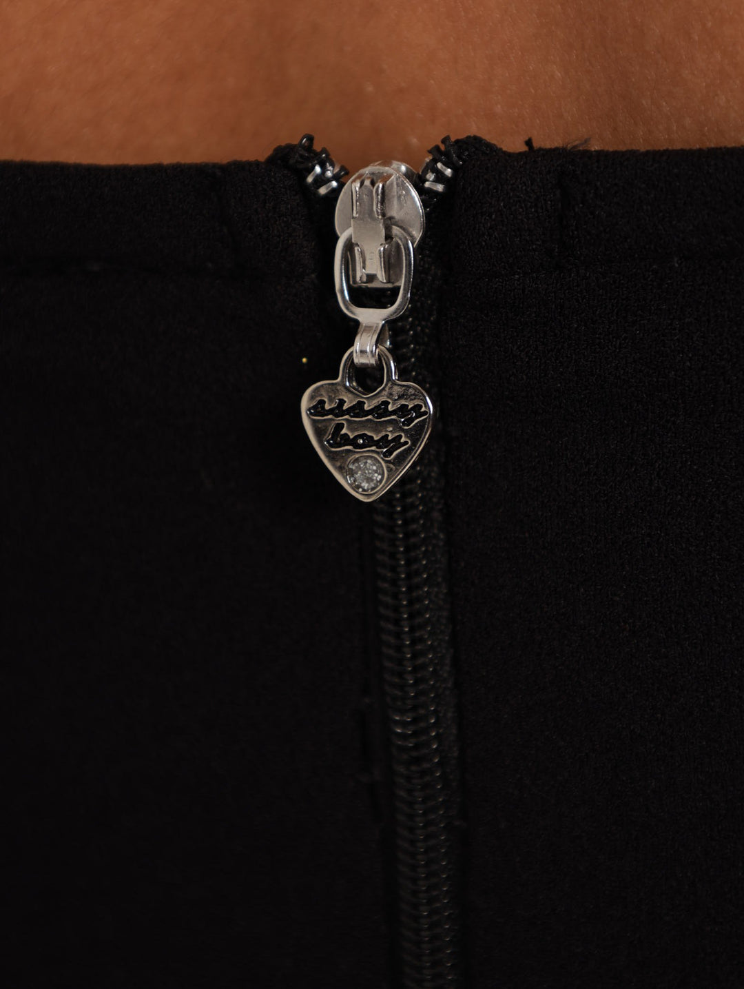 Ladies More Drama Skater Dress - Black