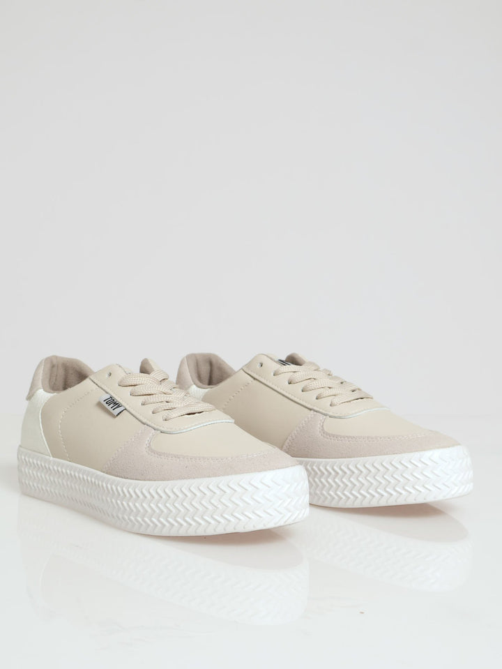 Livia Platform Sneaker - Grey