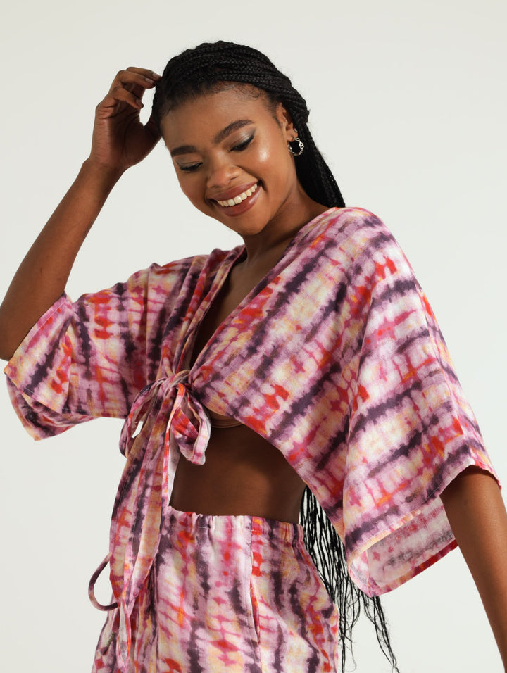 Printed Kimono