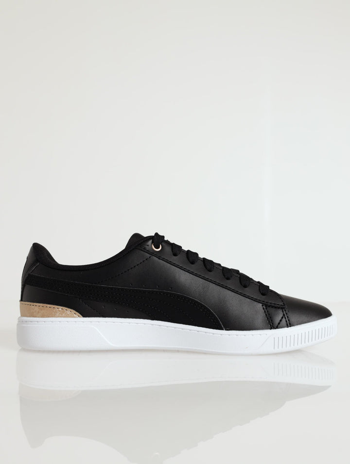 Vikky V3 Space Metallic Sneaker - Black