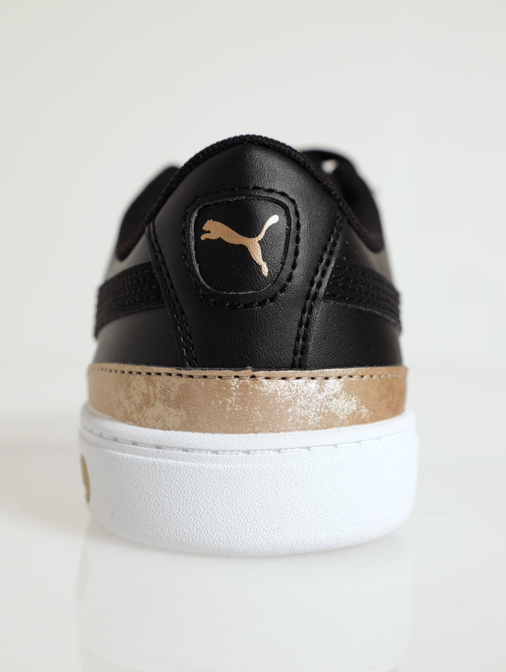 Vikky V3 Space Metallic Sneaker - Black