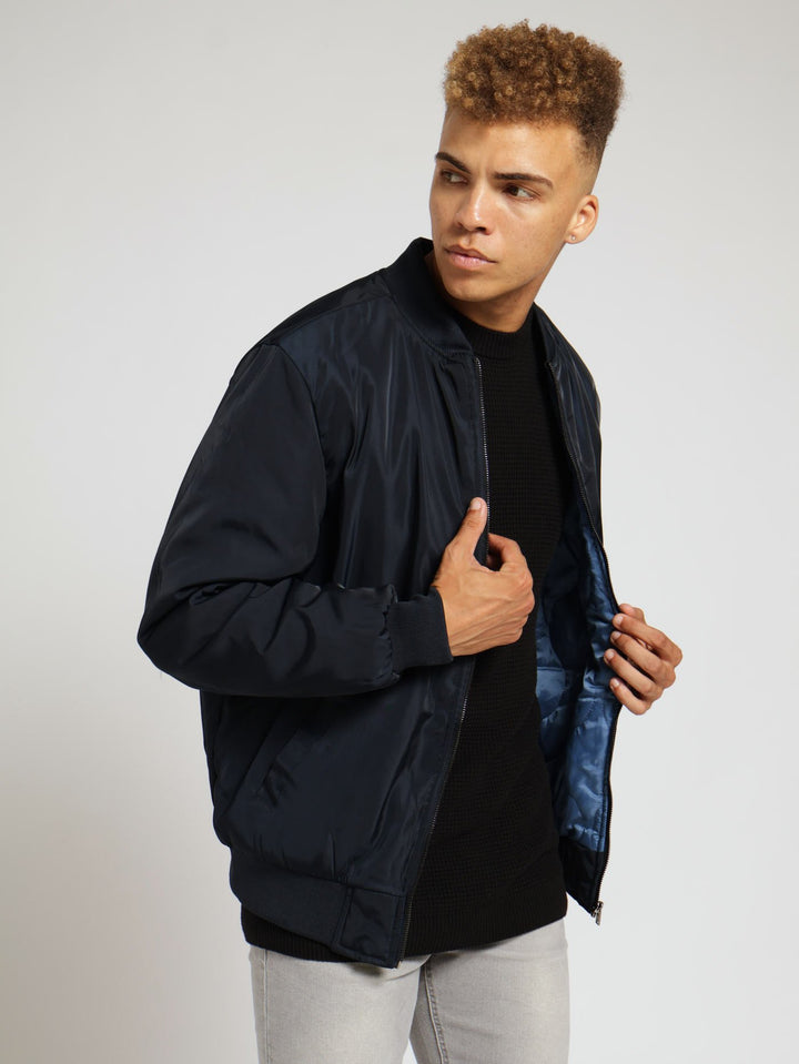 Bomber Jacket - Navy