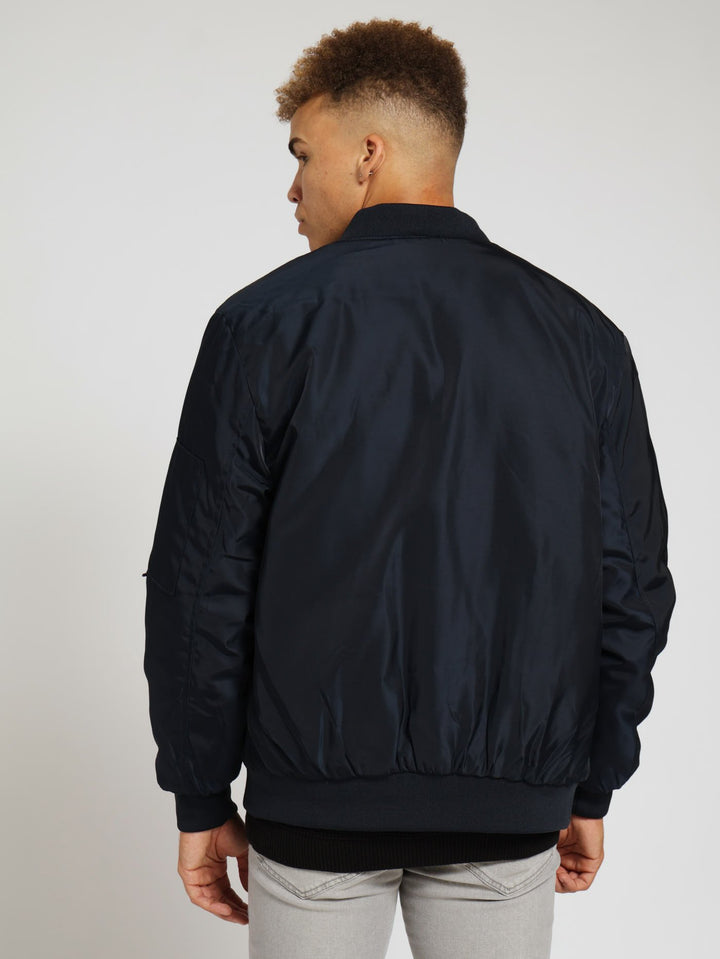Bomber Jacket - Navy