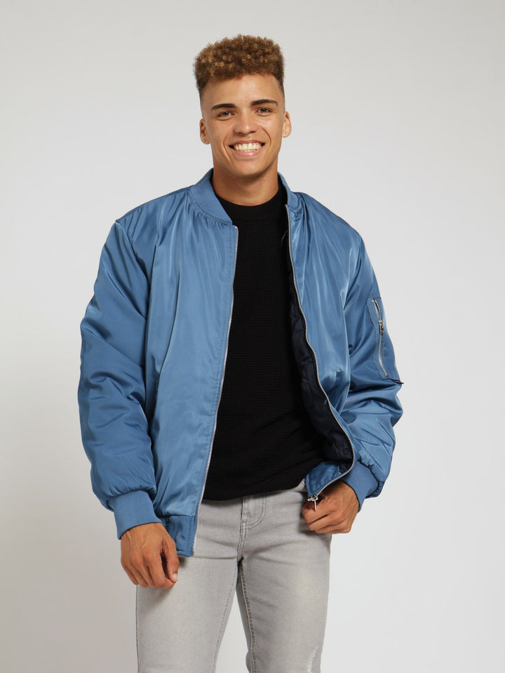 Bomber Jacket - Dark Blue