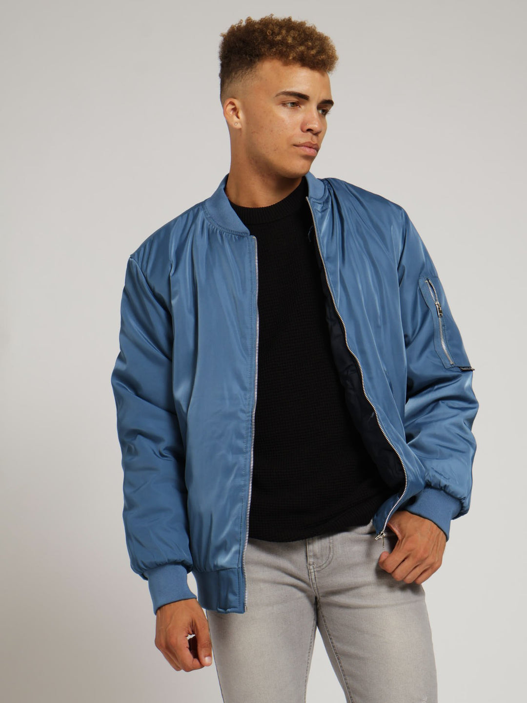 Bomber Jacket - Dark Blue