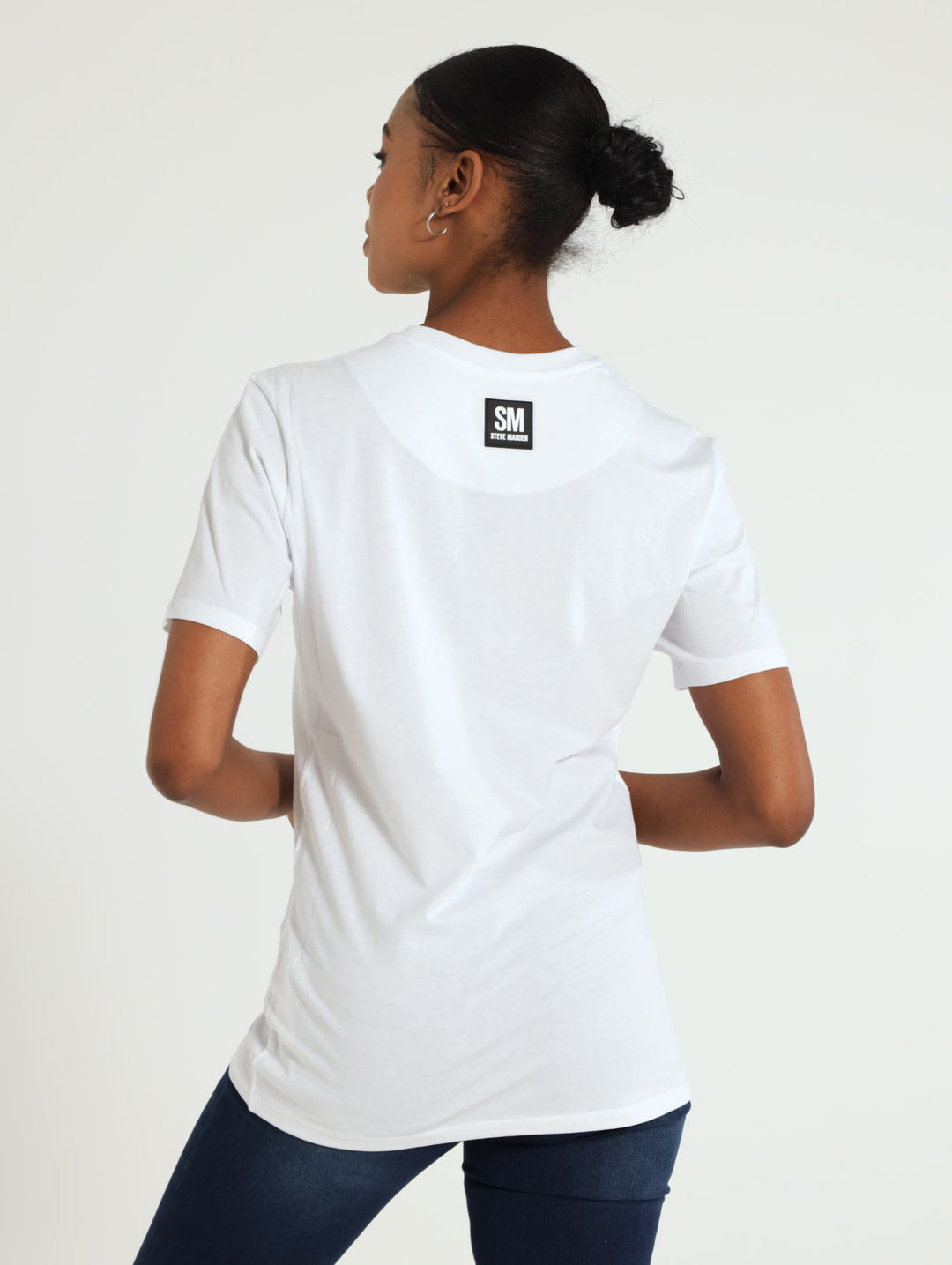 Noah Crew Neck Logo Tee - White