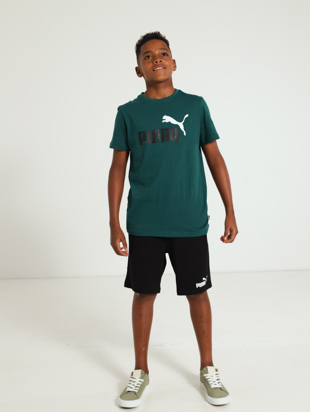 2 Color Logo Tee - Teal