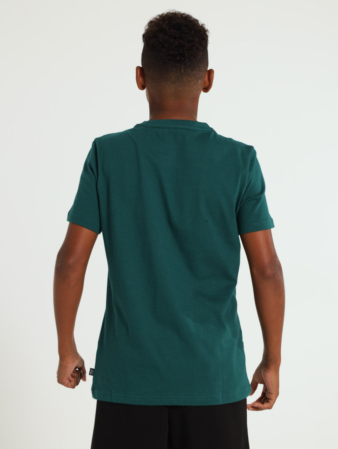 2 Color Logo Tee - Teal