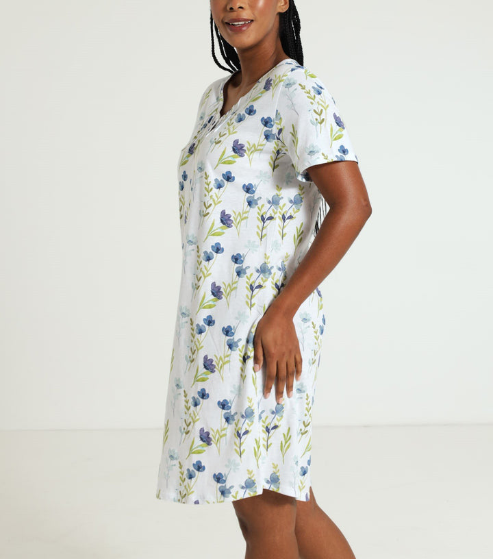 2 Pack Night Dress - Blue