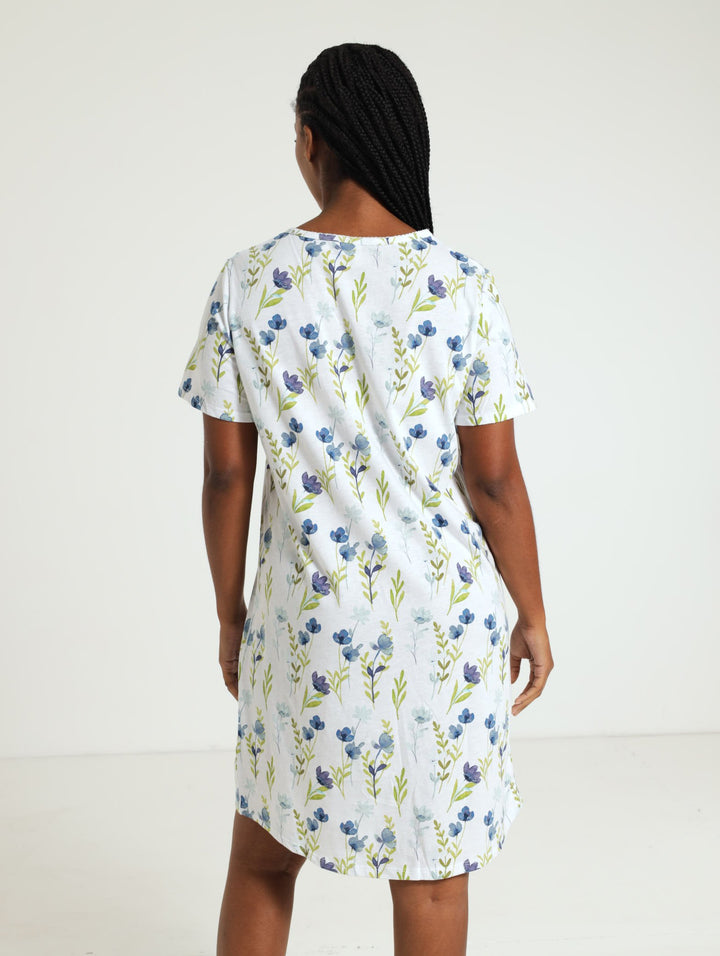 2 Pack Night Dress - Blue