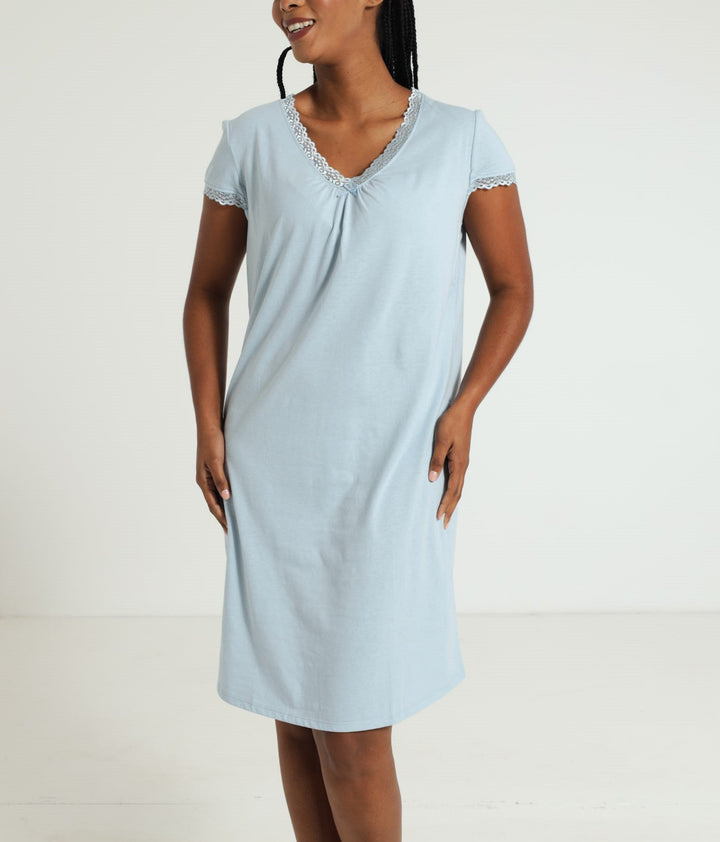 2 Pack Night Dress - Blue