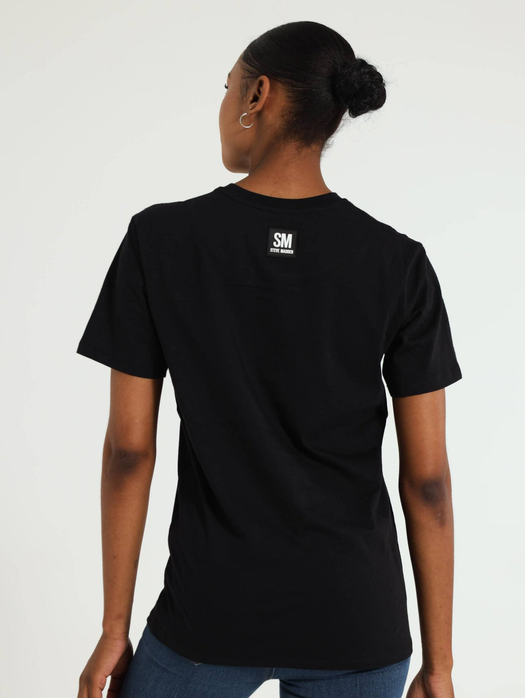 Noah Crew Neck Logo Tee - Black