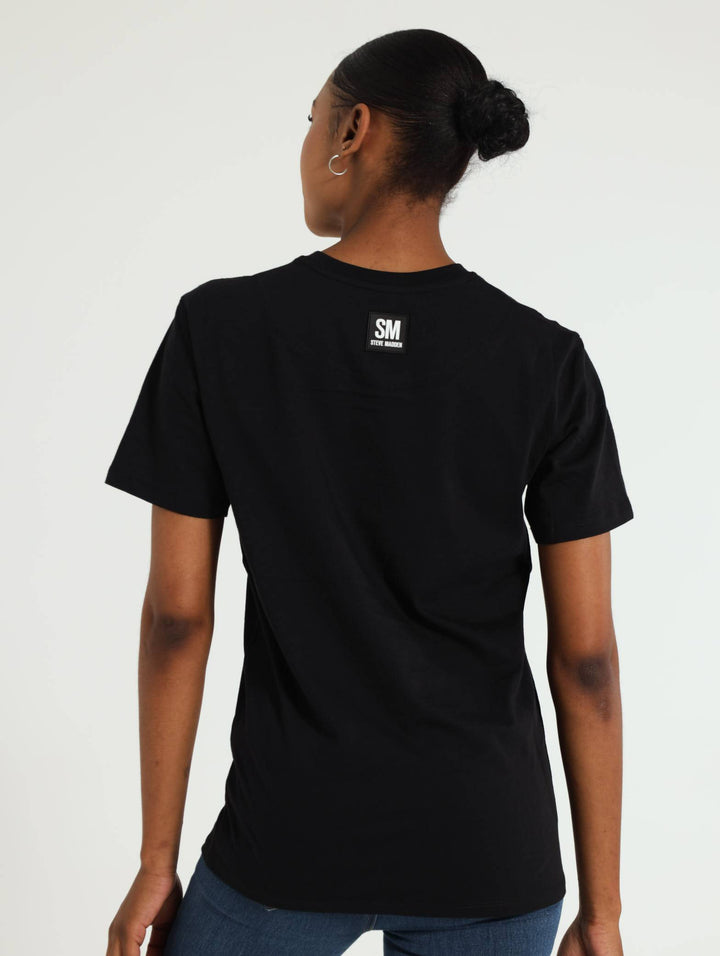 Noah Crew Neck Logo Tee - Black