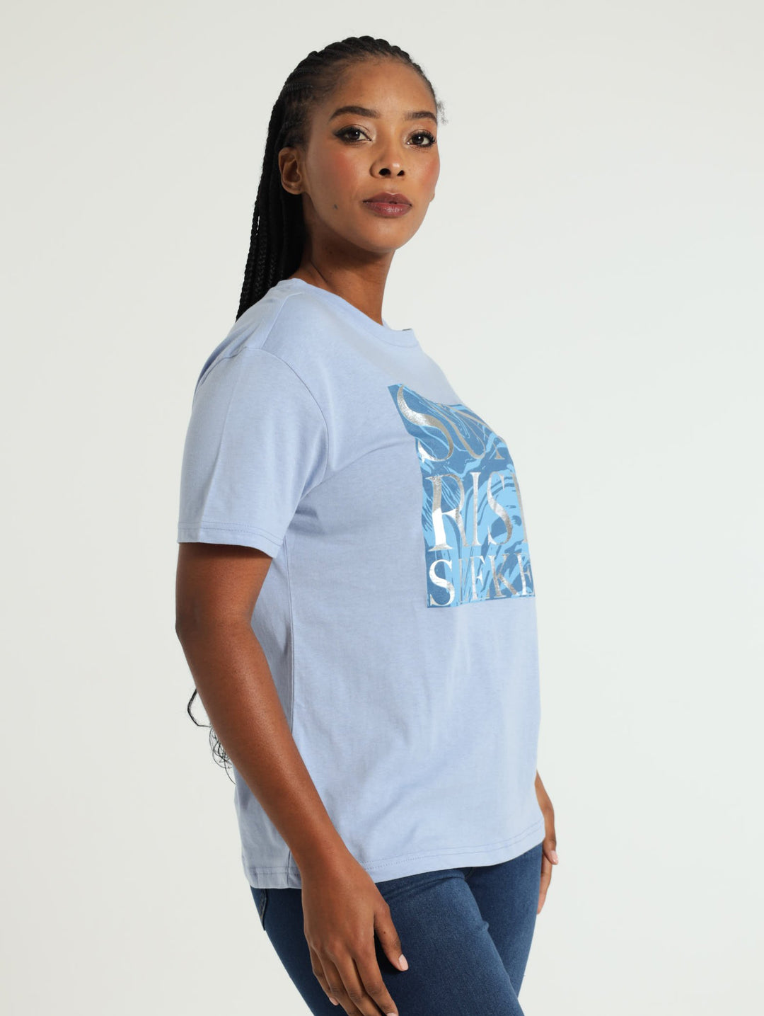 Regular Tee - Periwinkle