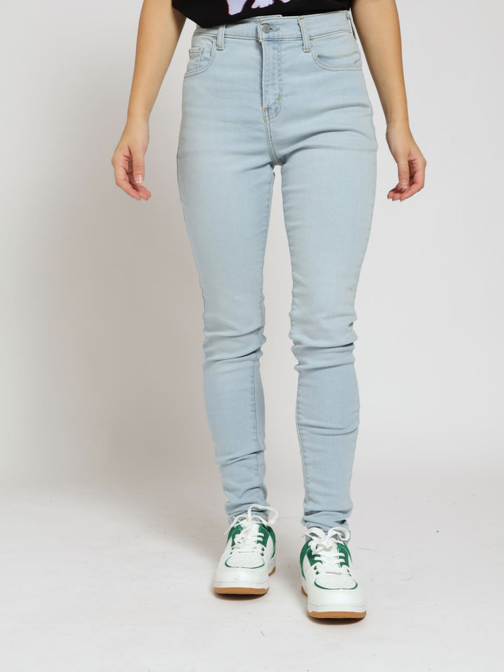 720 Hi-Rise Superskinny Surface Water Denim Jean - Acid Wash