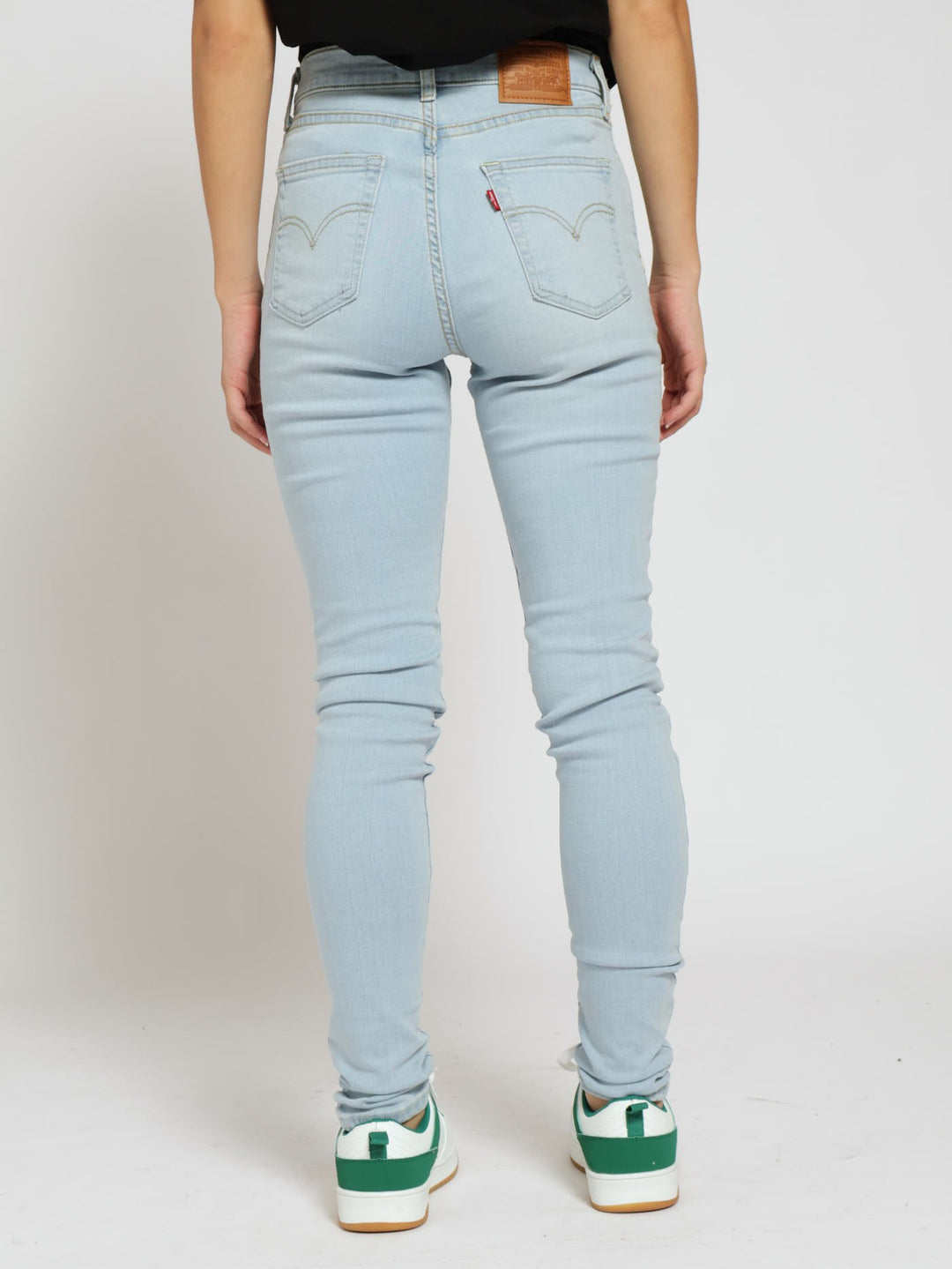 720 Hi-Rise Superskinny Surface Water Denim Jean - Acid Wash