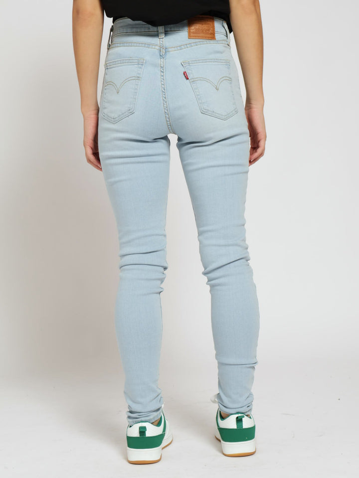 720 Hi-Rise Superskinny Surface Water Denim Jean - Acid Wash