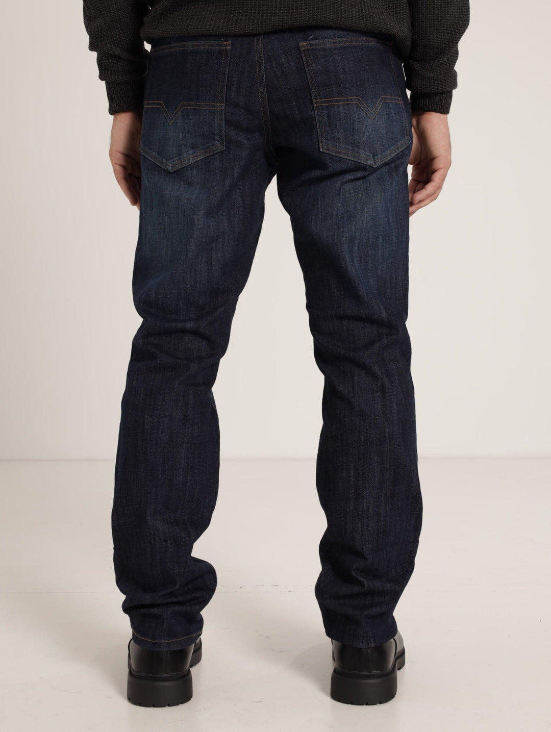 Men's J & J Straight Fit Denim Jean - Blue