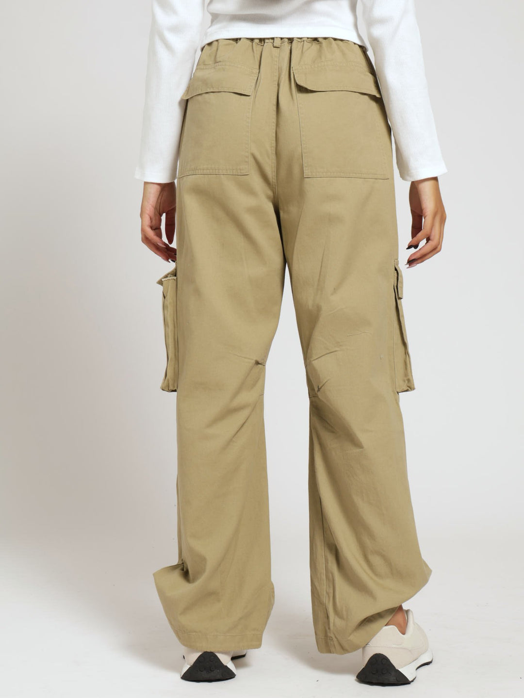 Cargo Utility Pants - Tan
