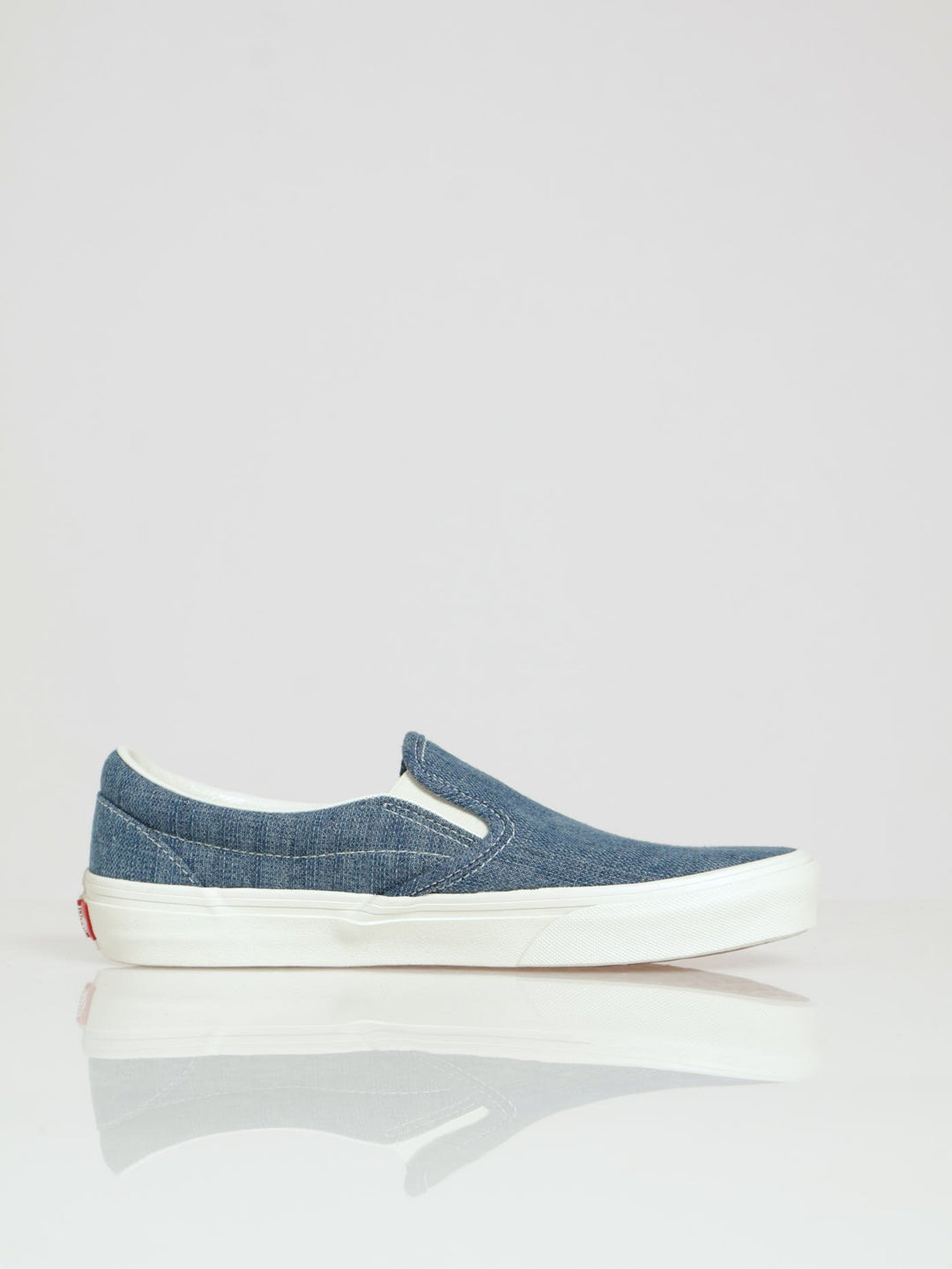 Slip-On Vulcanised Sneaker - Denim
