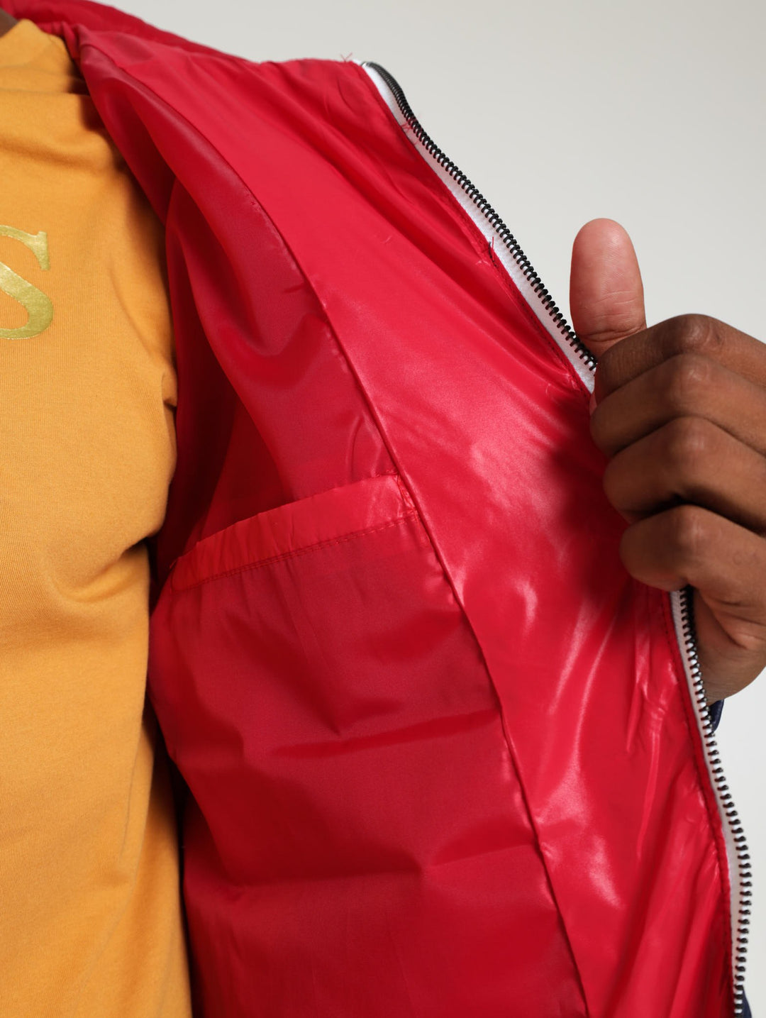 Locke Puffer Jacket - Red