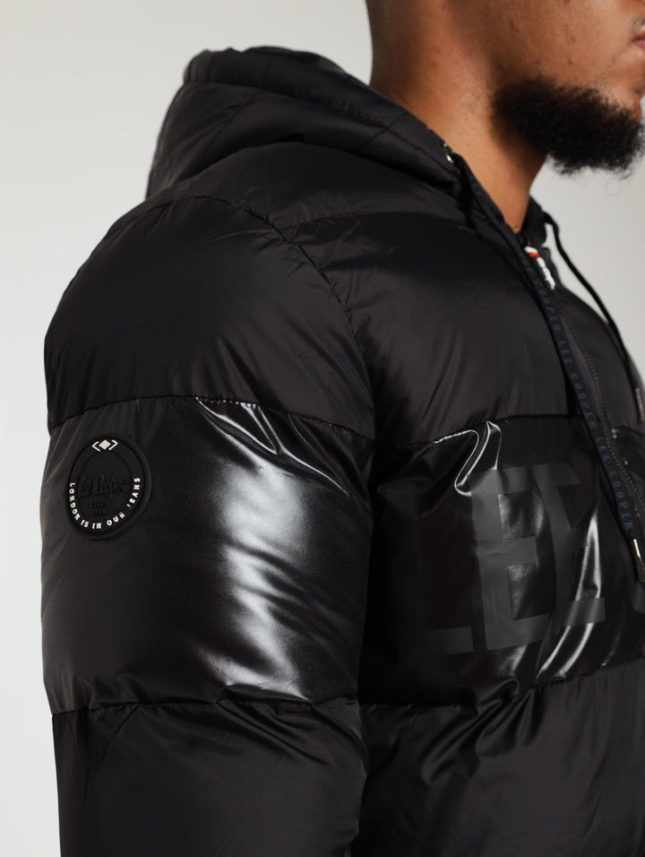 Locke Puffer Jacket - Black