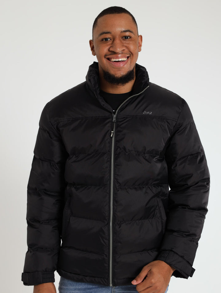 Hero Puffer Jacket - Black
