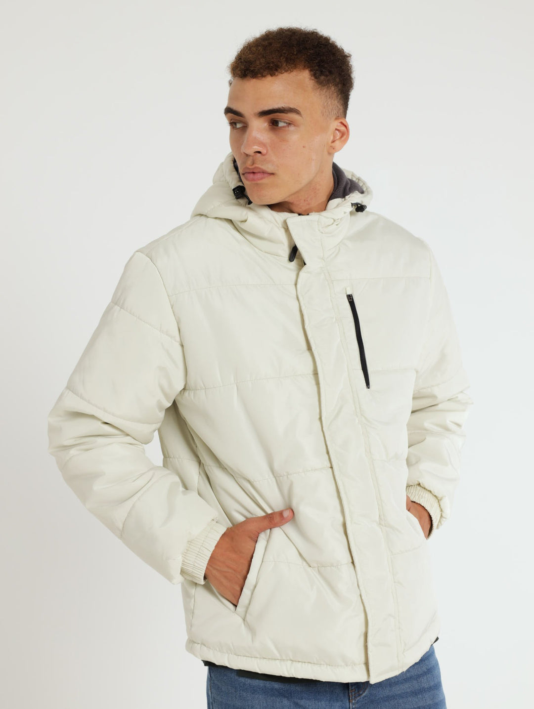Puffer Jacket - Off White